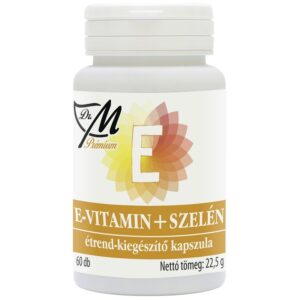 Dr.M Prémium E-vitamin+szelén kapszula 60db