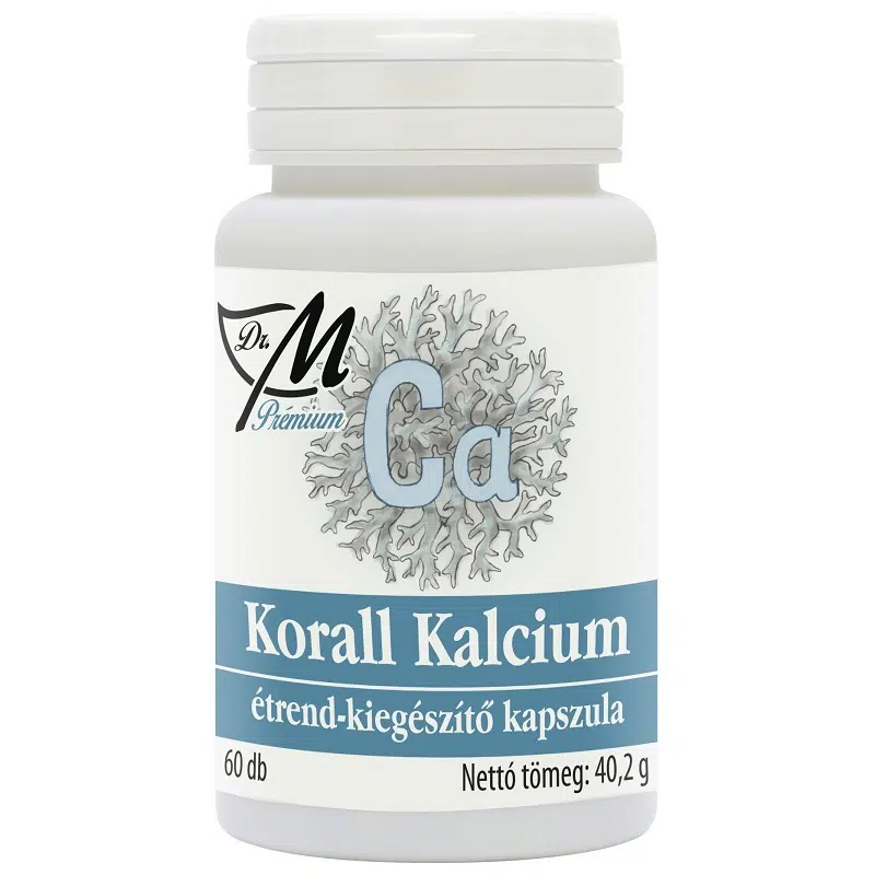 Dr.M Prémium Korall Kalcium kapszula 60db Dr.M Prémium Korall Kalcium kapszula 60db