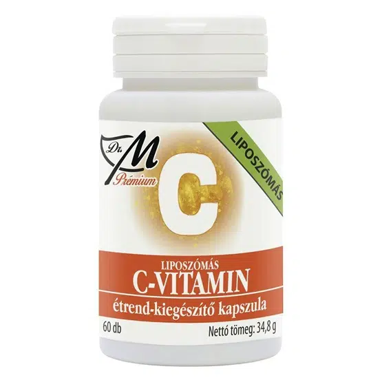 Dr.M Prémium Liposzómás C-vitamin kapszula 60db Dr.M Prémium Liposzómás C-vitamin kapszula 60db