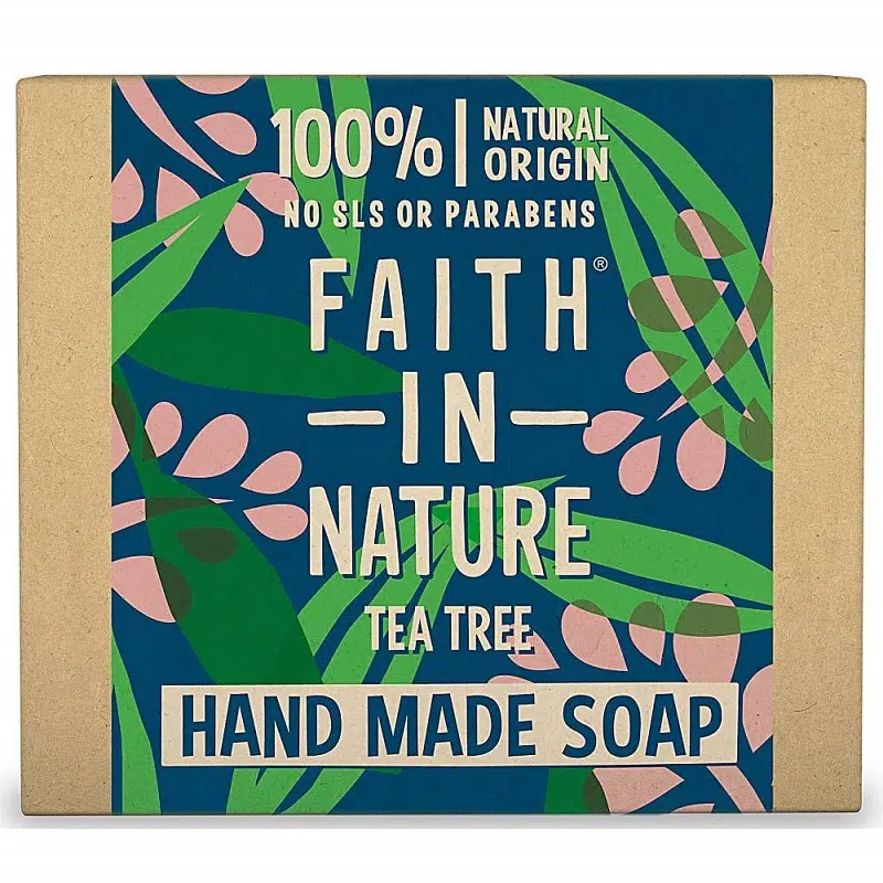 Faith in Nature szappan teafa 100g Faith in Nature szappan teafa 100g
