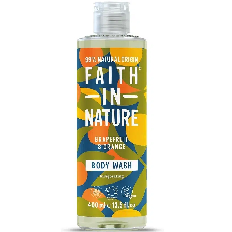 Faith in Nature tusfürdő grapefruit és narancs 400ml Faith in Nature tusfürdő grapefruit és narancs 400ml