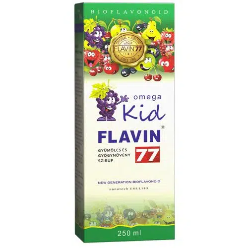 Flavin77 Omega Kid szirup zöld 250ml Flavin77 Omega Kid szirup zöld 250ml