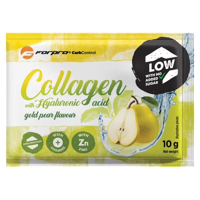 Forpro Low Carb Collagen Hyaluronsavval-Gold Pear (Körte) 10 g Forpro Low Carb Collagen Hyaluronsavval-Gold Pear (Körte) 10 g