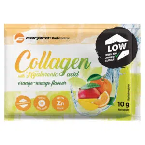 Forpro Low Carb Collagen Hyaluronsavval-Orange-Mango (Narancs-Mangó) 10 g
