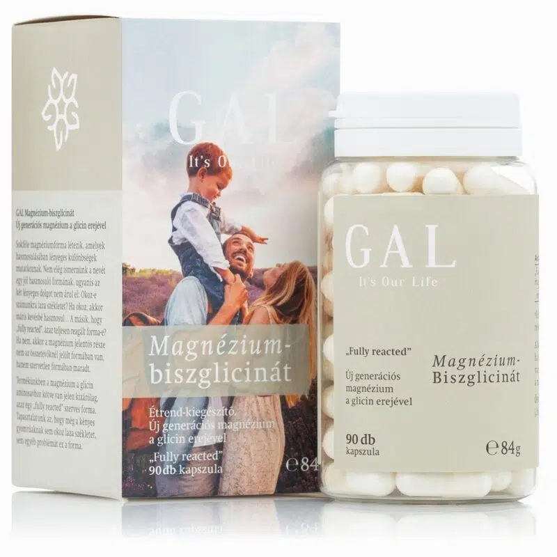 GAL Magnézium-biszglicinát (90 kapszula) GAL Magnézium-biszglicinát (90 kapszula)