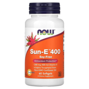 Now Sun E-vitamin Softgels kapszula 60db
