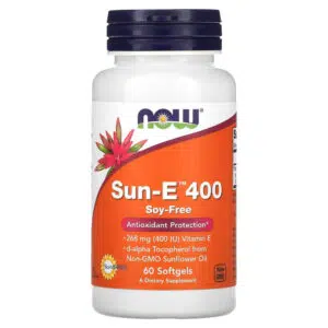 Now Sun E-vitamin Softgels kapszula 60db