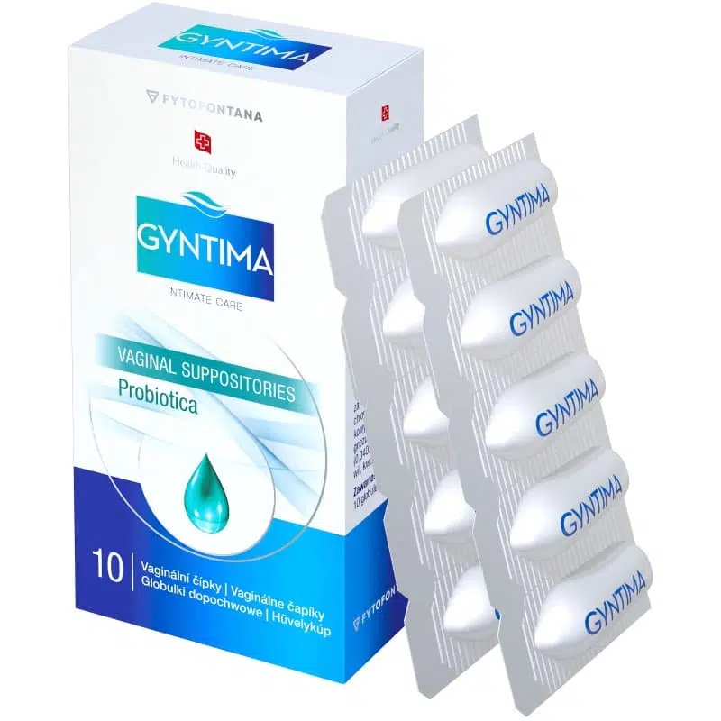 Gyntima hüvelykúp probiotica 10db Gyntima hüvelykúp probiotica 10db