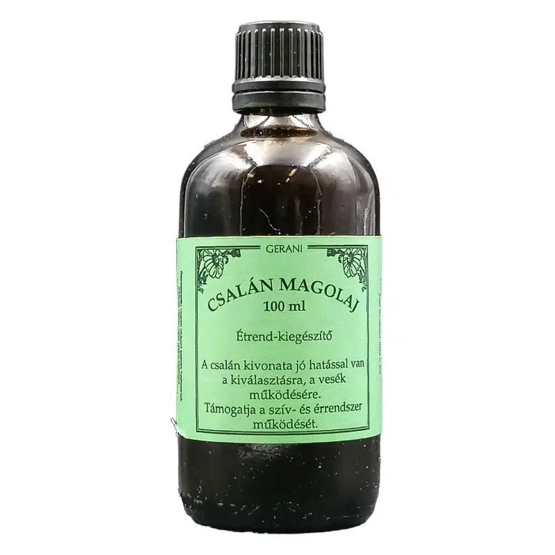 Gerani csalánmag olaj 100 ml Gerani csalánmag olaj 100 ml