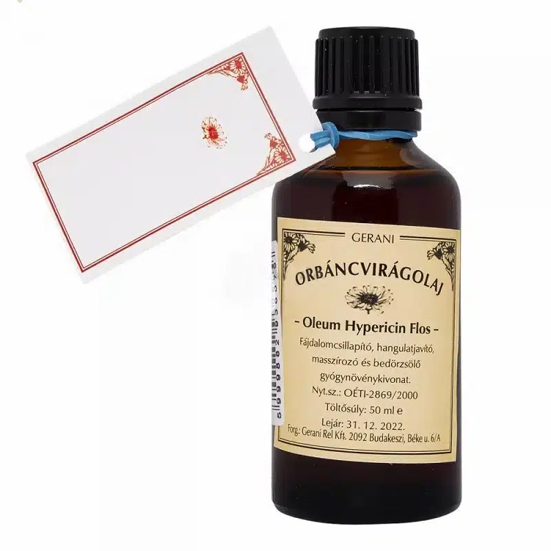 Gerani orbáncvirágolaj 50 ml Gerani orbáncvirágolaj 50 ml