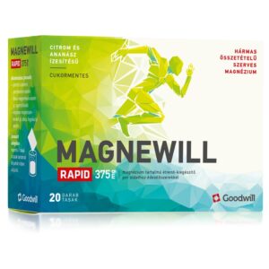 Goodwill Magnewill Rapid 375mg por 20x