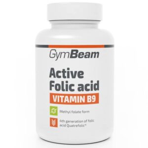 GymBeam Active Folic Acid (B-9 vitamin) 60db