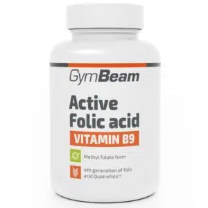 GymBeam Active Folic Acid (B-9 vitamin) 60db