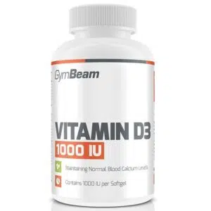 GymBeam D3-vitamin 1000NE - 120db