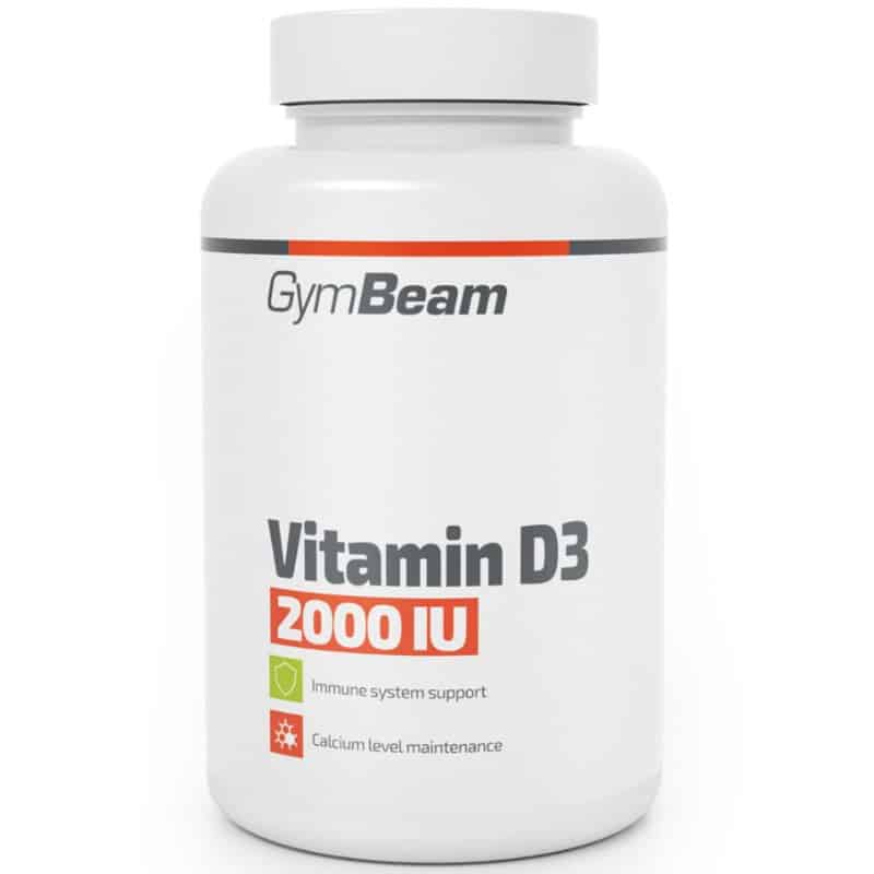 GymBeam D3-vitamin 2000NE - 240db GymBeam D3-vitamin 2000NE - 240db