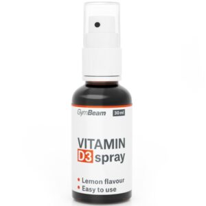 GymBeam D3-vitamin spray citrom - 30ml