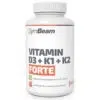 GymBeam D3+K1+K2 Forte vitamin 120db