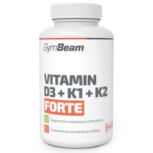 GymBeam D3+K1+K2 Forte vitamin 120db
