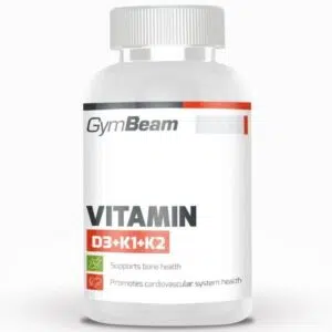 GymBeam D3+K1+K2 vitamin 60db
