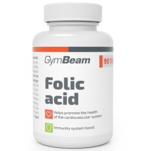 GymBeam Folic acid (Folsav B9-vitamin) 90db