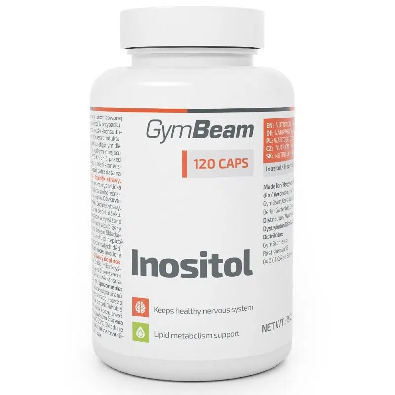 GymBeam Inozitol (B8-vitamin) 120db GymBeam Inozitol (B8-vitamin) 120db