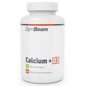 GymBeam Calcium + D3 vitamin 120db