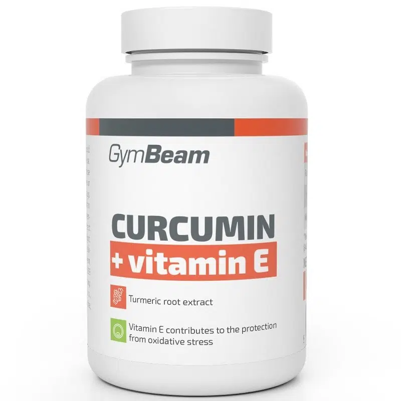 GymBeam CURCUMIN+VIT.E (Kurkumin+E-vitamin) 90db GymBeam CURCUMIN+VIT.E (Kurkumin+E-vitamin) 90db