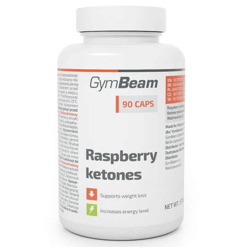 GymBeam RASPBERRY KETONES (Málna keton) 90db GymBeam RASPBERRY KETONES (Málna keton) 90db