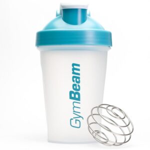 GymBeam Shaker Blend Bottle átlátszó-kék 400ml