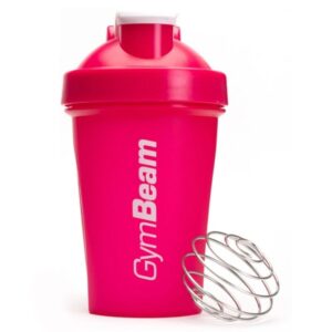 GymBeam Shaker Blender Bottle Pink 400ml