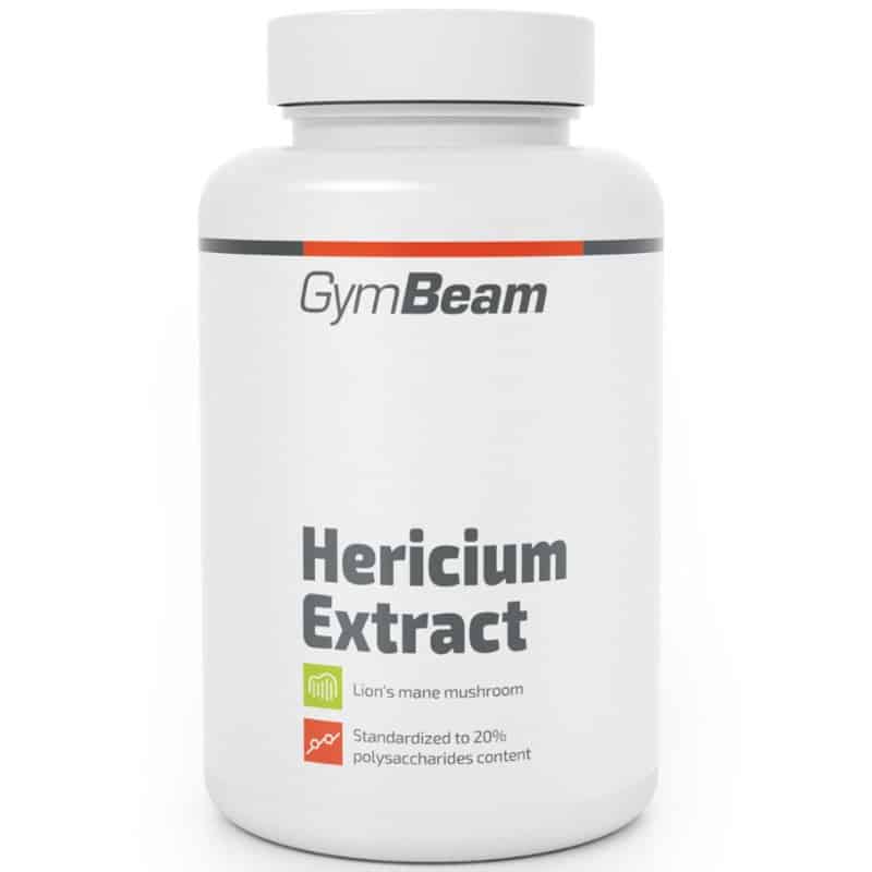 GymBeam HERICIUM EXTRACT (Süngomba) kivonat 90db GymBeam HERICIUM EXTRACT (Süngomba) kivonat 90db