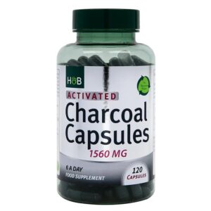 H&B Aktív szén (Charcoal) kapszula 1560 mg 120 db