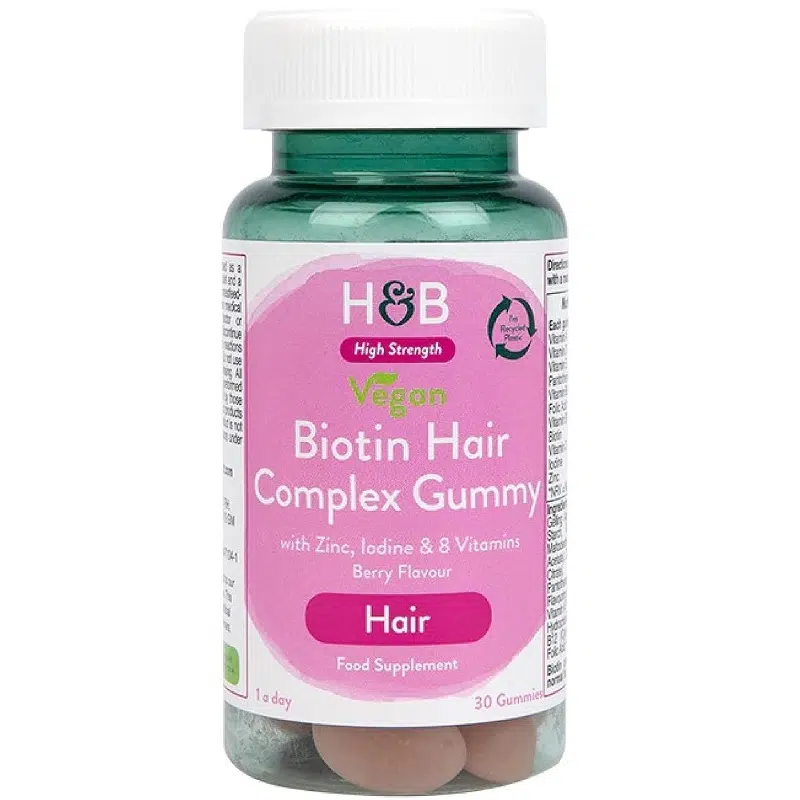 H&B Biotin-Haj komplex gumivitamin 30 db H&B Biotin-Haj komplex gumivitamin 30 db