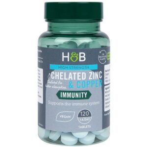 H&B Cink 25 mg+Réz tabletta 120 db (NAGY!)