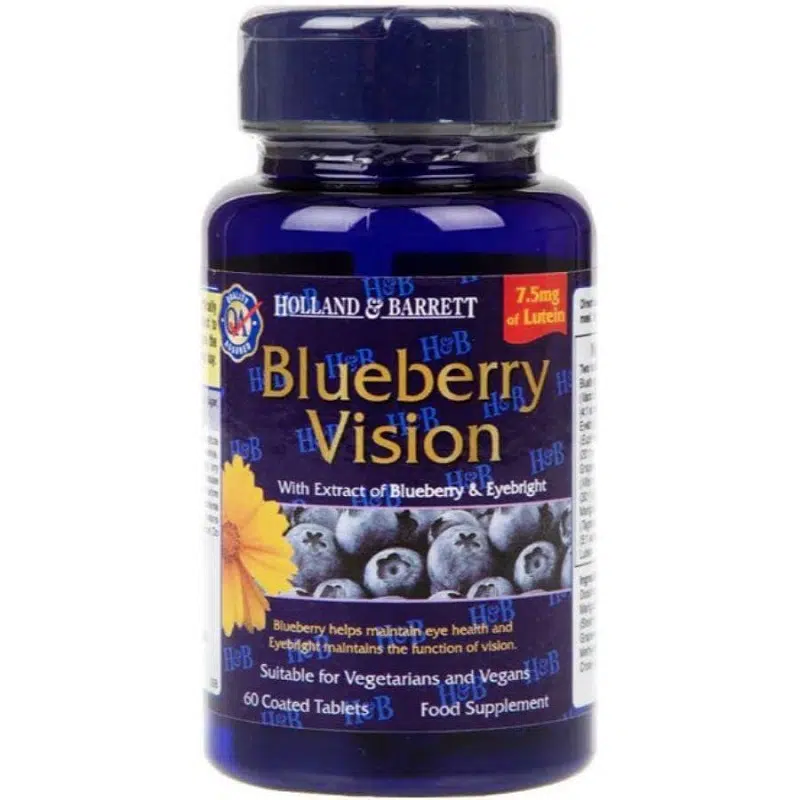 H&B Fekete Áfonya&Lutein (Blueberry Vision) tabletta 60db H&B Fekete Áfonya&Lutein (Blueberry Vision) tabletta 60db