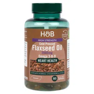 H&B Lenmagolaj softgel 2000 mg 60 db