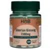 H&B Szibériai Ginseng tabletta 1500 mg 120 db