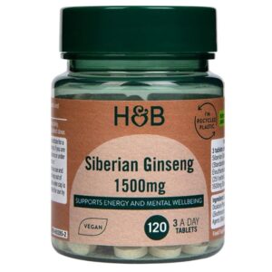 H&B Szibériai Ginseng tabletta 1500 mg 120 db