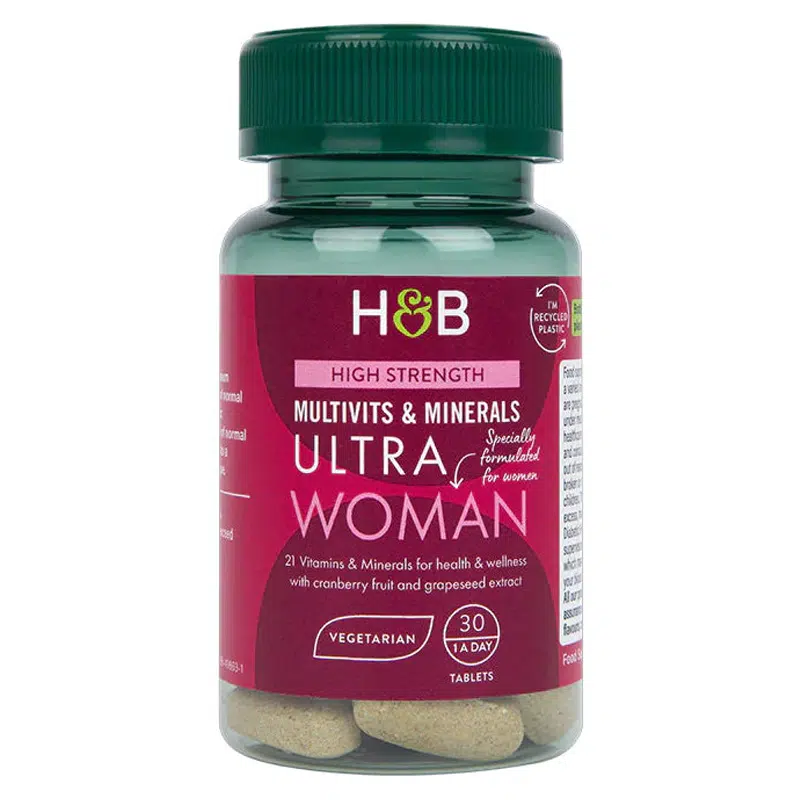 H&B Ultra Woman-Női Multivitamin tabletta 30 db H&B Ultra Woman-Női Multivitamin tabletta 30 db