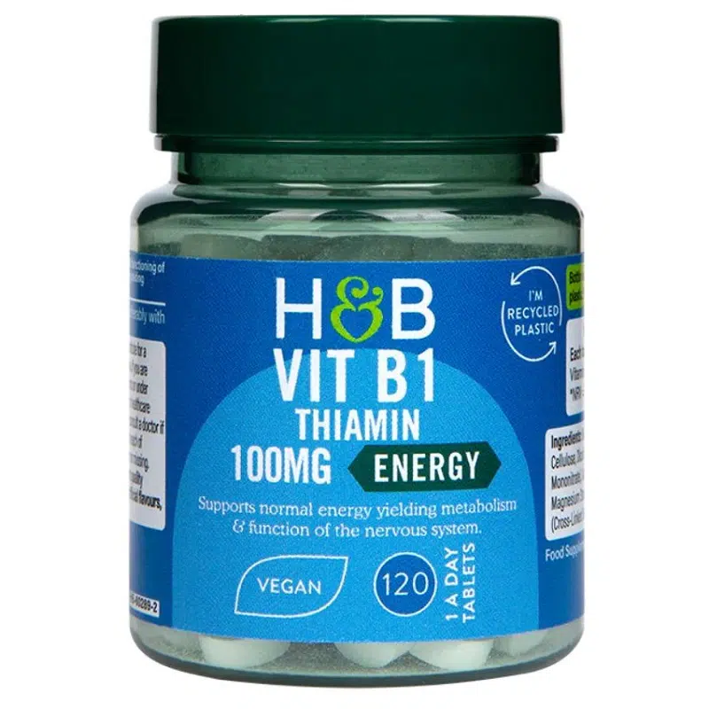 H&B B1-vitamin tabletta 100mg 120 db H&B B1-vitamin tabletta 100mg 120 db