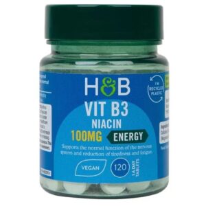 H&B B3-vitamin tabletta 100 mg 120 db
