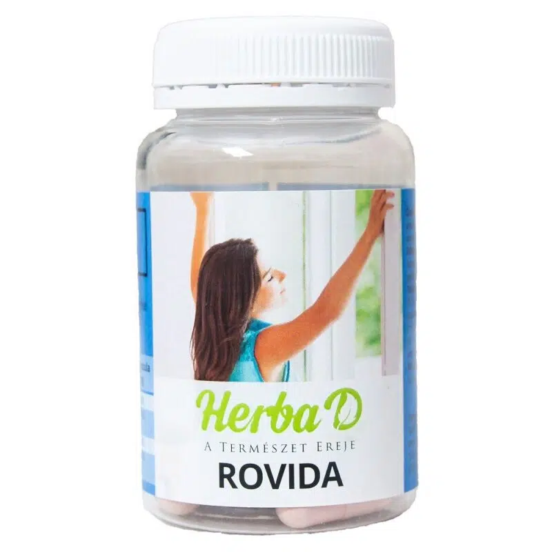 Herba-D ROVIDA (Fekete kömény, Csalán, Quercetin, Bromelain) kapszula 30db Herba-D ROVIDA (Fekete kömény, Csalán, Quercetin, Bromelain) kapszula 30db