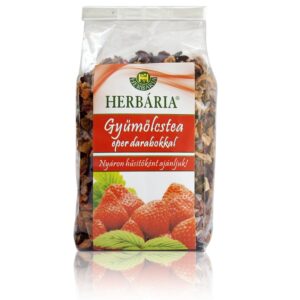 Herbária gyümölcstea eper darabokkal 120g