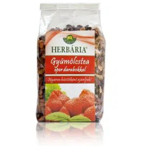 Herbária gyümölcstea eper darabokkal 120g