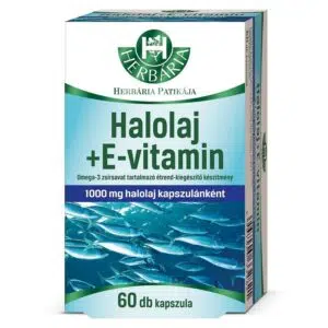 Herbária halolaj+e-vitamin kapszula 60 db