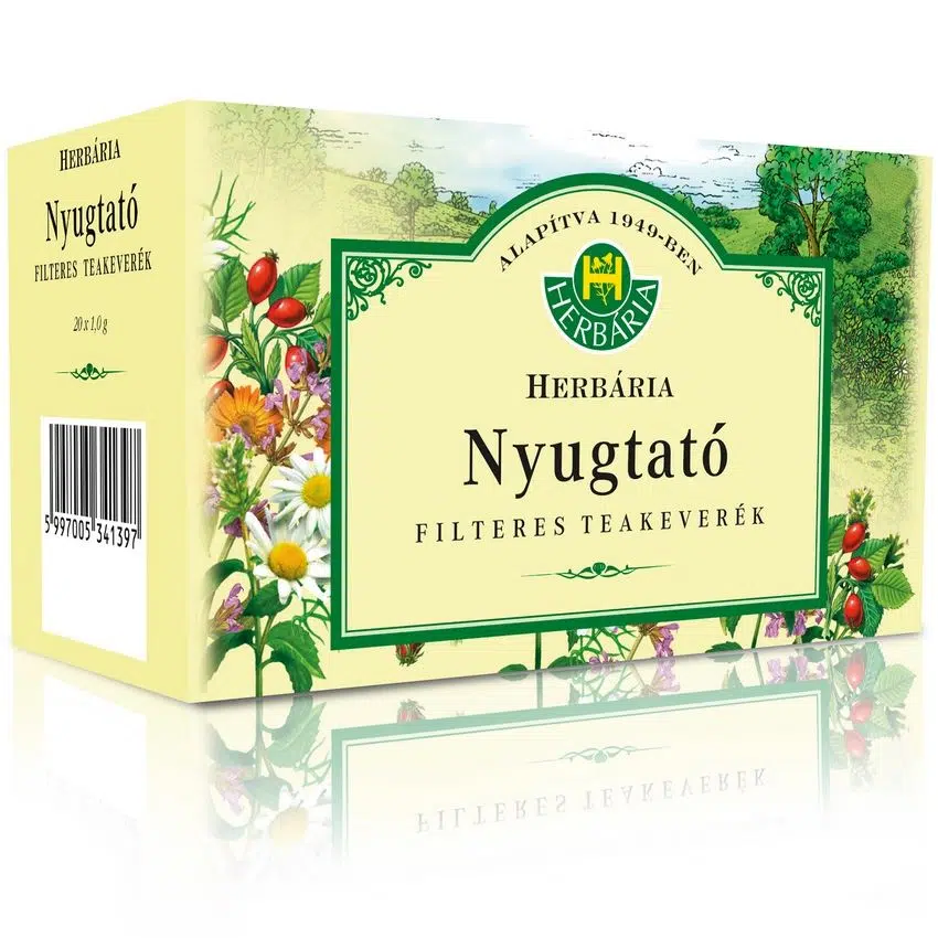 Herbária Nyugtató tea filteres 20db Herbária Nyugtató tea filteres 20db