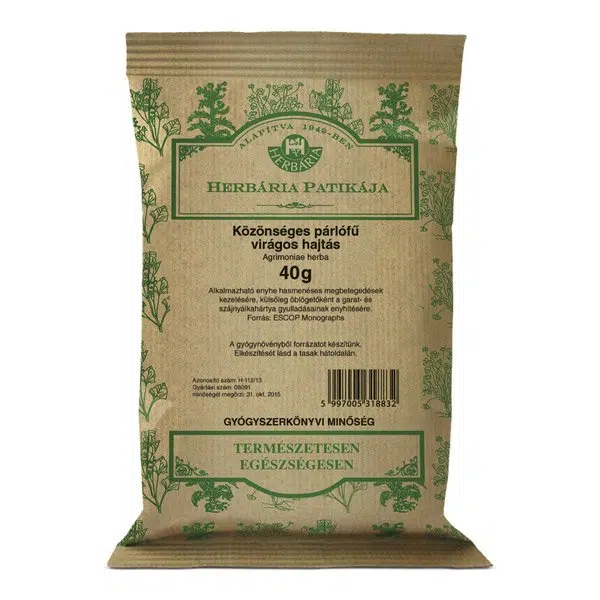 Herbária Közönséges párlófű virágos hajtás tea 40g Herbária Közönséges párlófű virágos hajtás tea 40g