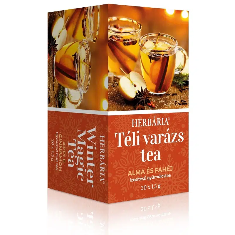 Herbária Téli Varázs alma-fahéj gyümölcs tea 20 filter Herbária Téli Varázs alma-fahéj gyümölcs tea 20 filter