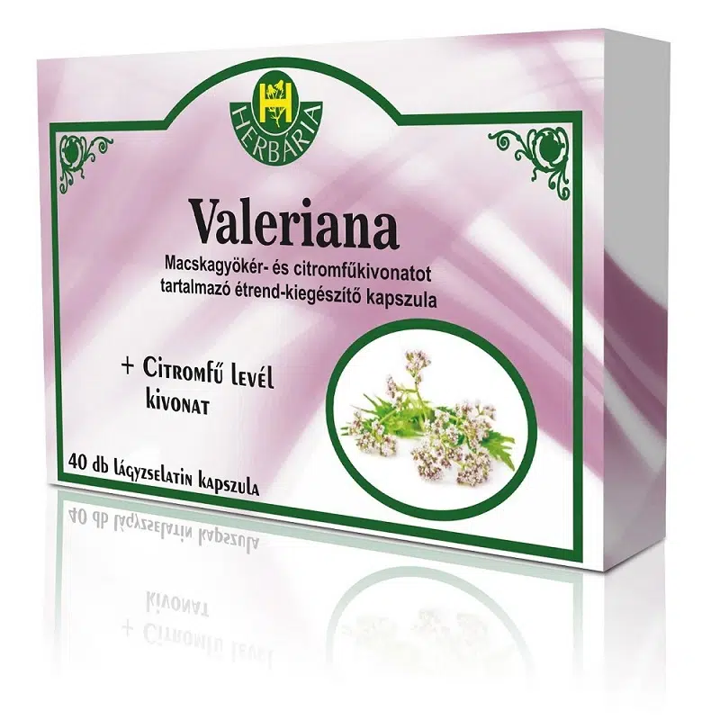 Herbária Valeriána kaszula 40db Herbária Valeriána kaszula 40db