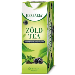 Herbária zöld tea feketeribizli 25x1,5g